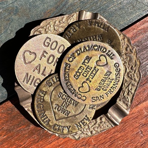 Old west brothel tokens lot - west, (lot