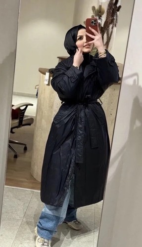 Zara puffer coat long - zara,