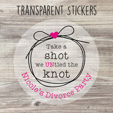 Divorce Party  Sticker