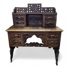 Large Antique Oriental desk -