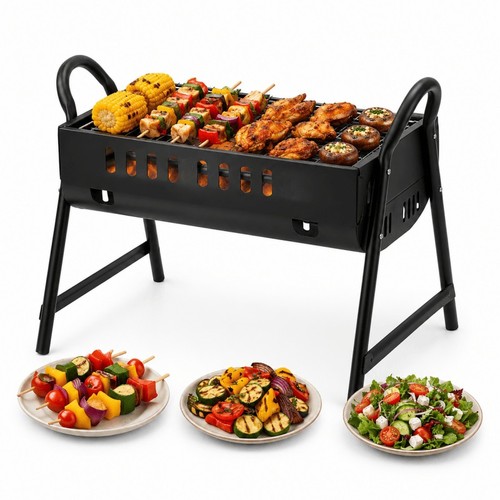 Portable charcoal bbq grill - portable,