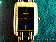Jeff Bank ladies watch , working ,gold plated ,diamante