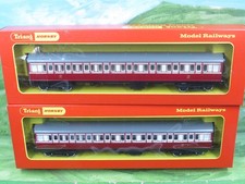 2 x Triang Hornby R427 Caledonian composite coaches  - Excellent