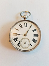 Antique 1892 Charles Horner Silver Fusee Pocket Watch – Chester H/M – For Repair