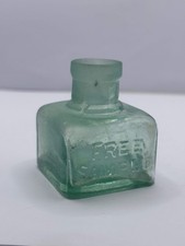 Old free sample inkwell, ink bottle