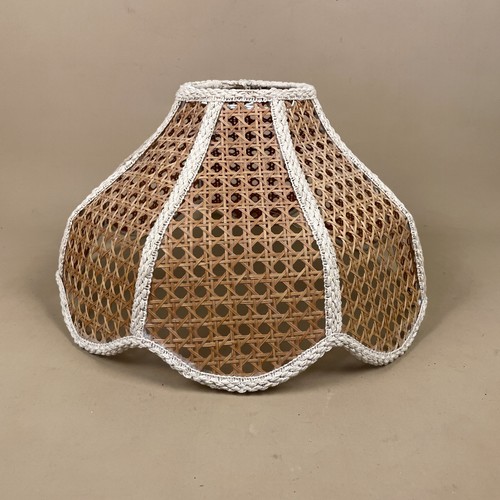 Vintage rattan wicker light - vintage,