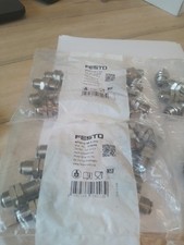 FESTO PUSH-IN BULKHEAD 6MM NPQH-H-Q6-E-P10 IDENT 578300 PACK OF 10 SEALED BAGS