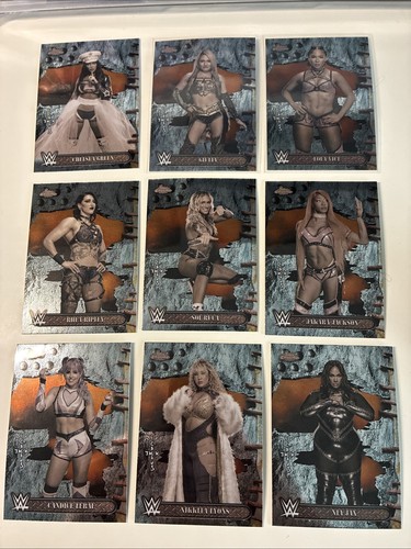 Wwe topps chrome - chrome, cactus