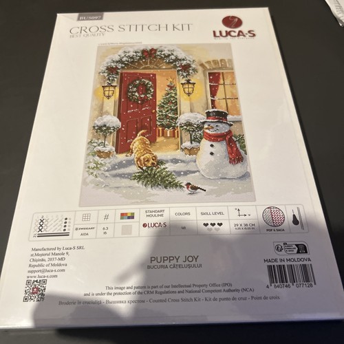 Luca cross stitch kit - kit, bu5097