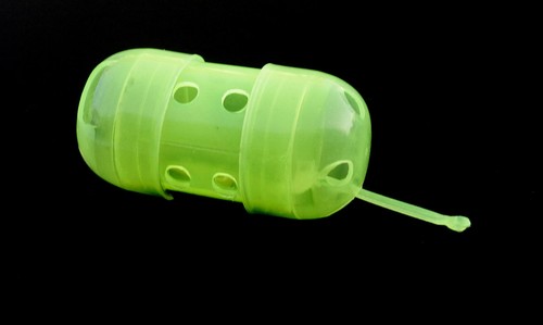Green fishing maggot - green,
