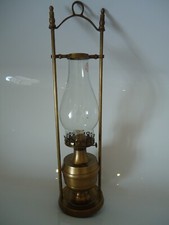Brass Antique Style Oil Lamp