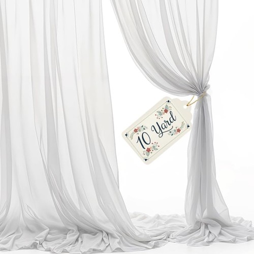 Sheer voile chiffon - sheer, fabric