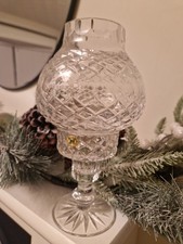 Tyrone  Crystal  FOYLE Tealight Burner   hurricane lamp new