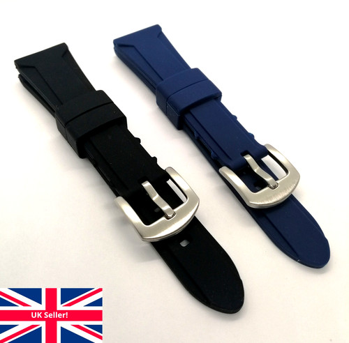 22mm silver buckle premium - 22mm,