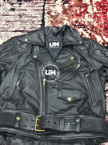 Men black genuine leather - men’s,