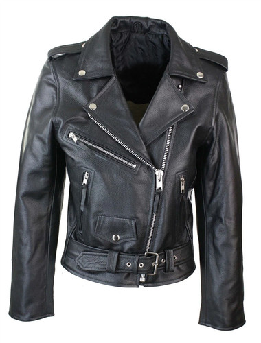 Women jacket genuine cowhide - women's,