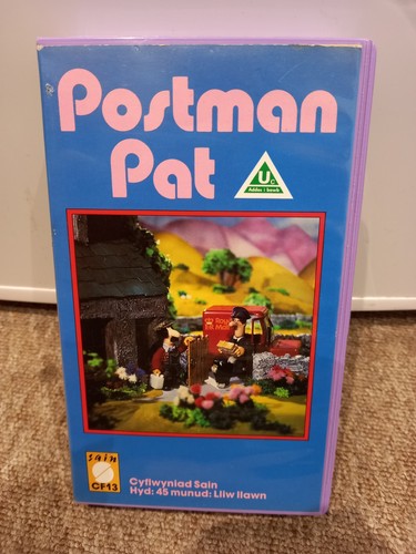 Postman pat vhs welsh version - postman,
