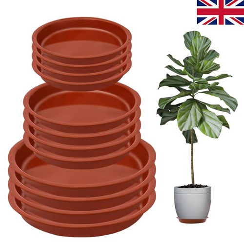 12x plant pot saucer - 12x,