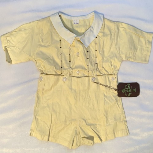 Vintage wee brownie yellow - vintage,