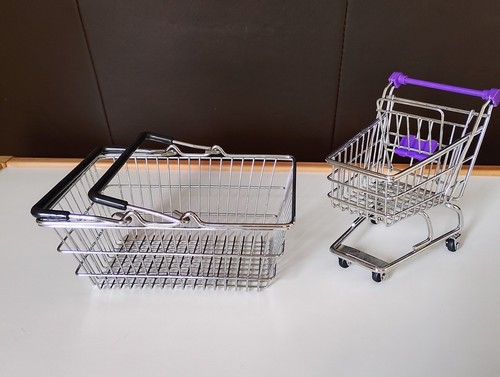 Miniature desktop shopping - miniature,
