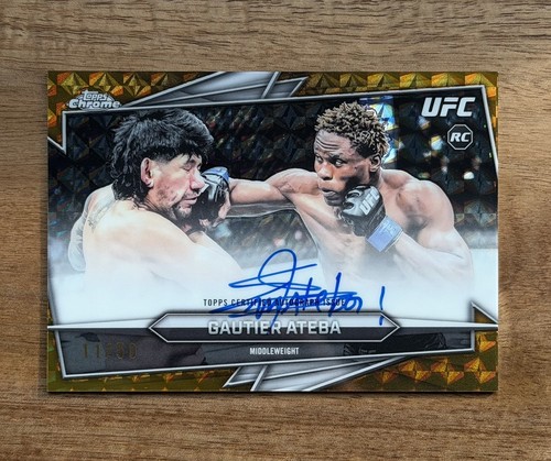 2026 topps chrome ufc - topps, ateba