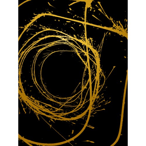 Gold effect yellow black - gold,