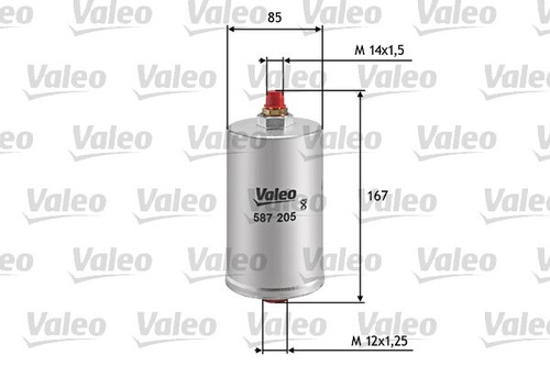 587205 valeo fuel filter for - valeo,
