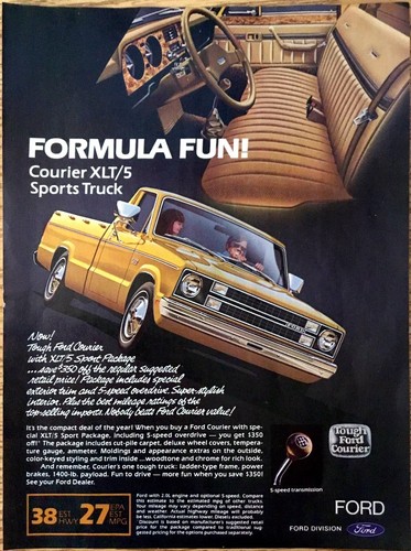1982 ford courier xlt sports - courier,