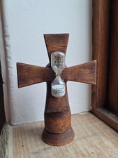 Vintage egg timer, wooden