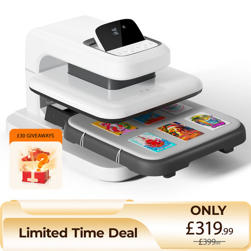 Auto heat press - 15, 15