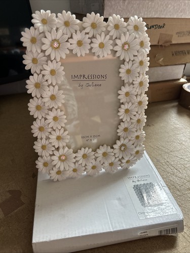 Impressions daisy border - 3d,