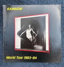 Rainbow Tour Programme Joe Lynn Turner Ritchie Blackmore Original Souvenir 83/84