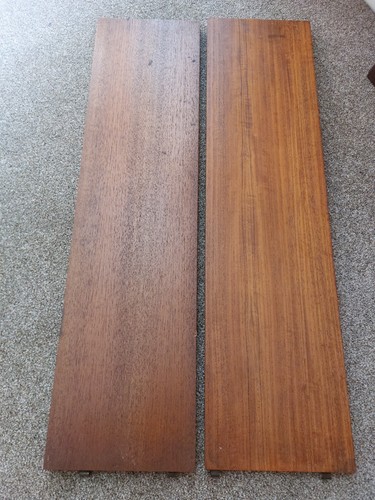 Mid century teak shelves by - 2,
