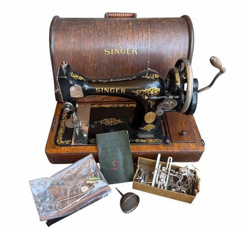 Antique singer sewing machine - antique,