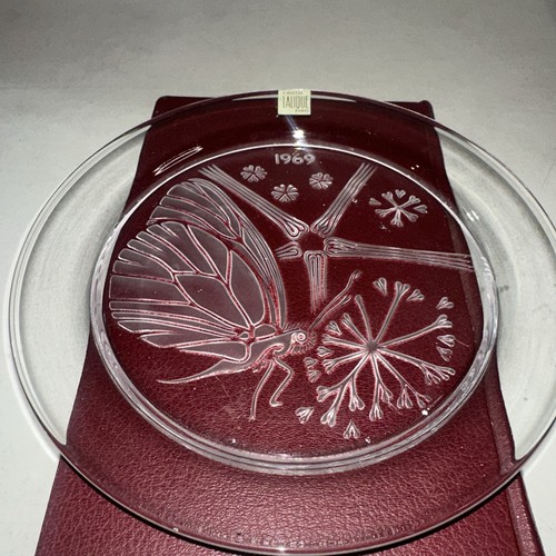Lalique 1969 papillon - lalique,