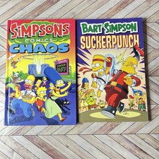 Lot of 2 Simpsons Comics