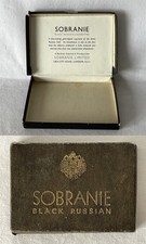 Vintage Empty SOBRANIE BLACK