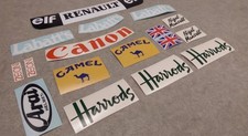 Motorsport Helmet Stickers F 1