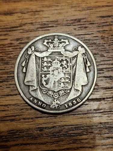 1836 king willian half - 1836,