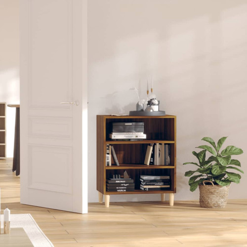 Sideboard brown oak - oak, 57x35x70cm