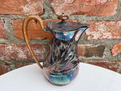 Antique silver plated - , water