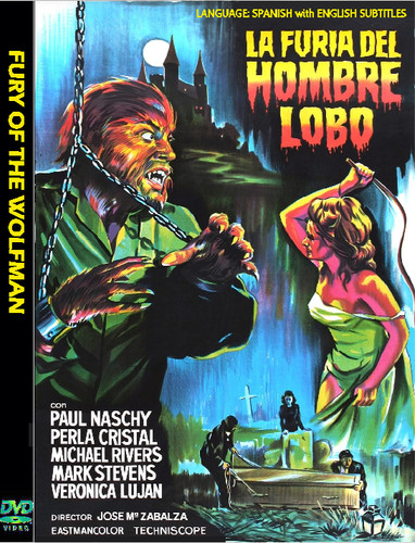 Fury the wolfman dvd - wolfman, (1972)