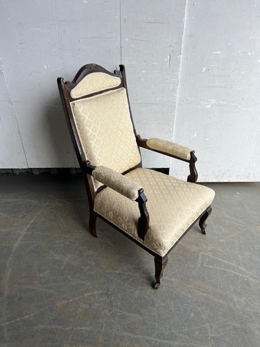 Edwardian parlour armchair