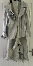 LUIS CIVIT WOMENS SILVER GREY
