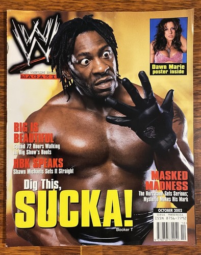 Wwe magazine october - magazine, 2002
