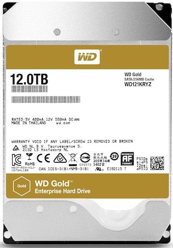 Gold 12tb wd121kyrz 5 - wd121kyrz, 3.5"