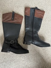Women’s Knee High Boots - New - Loco - Size UK 4 - Wide EEE Fitting