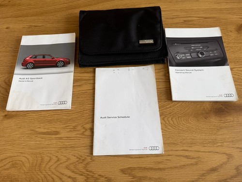 Audi owners manual handbook - owners,