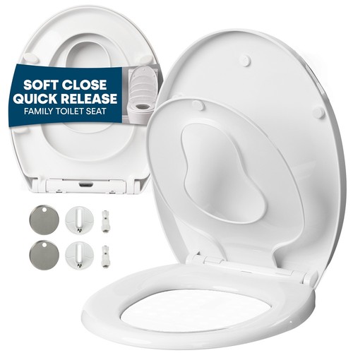 Livivo soft close toilet seat - soft,