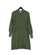 B.Young A-Line Midi Dress S in Green
